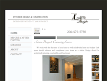 Tablet Screenshot of laurazbdesign.com